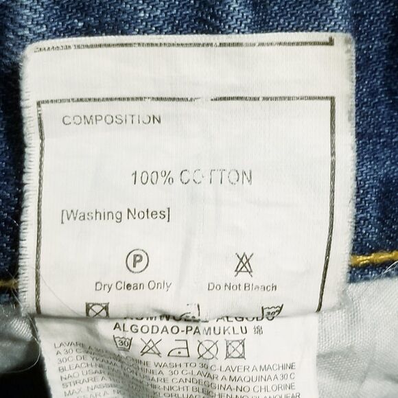 Scotch & Soda Jeans Men's 31 Euro Fit Button Fly 100% Cotton Blue Denim (30x30) - Picture 6 of 6